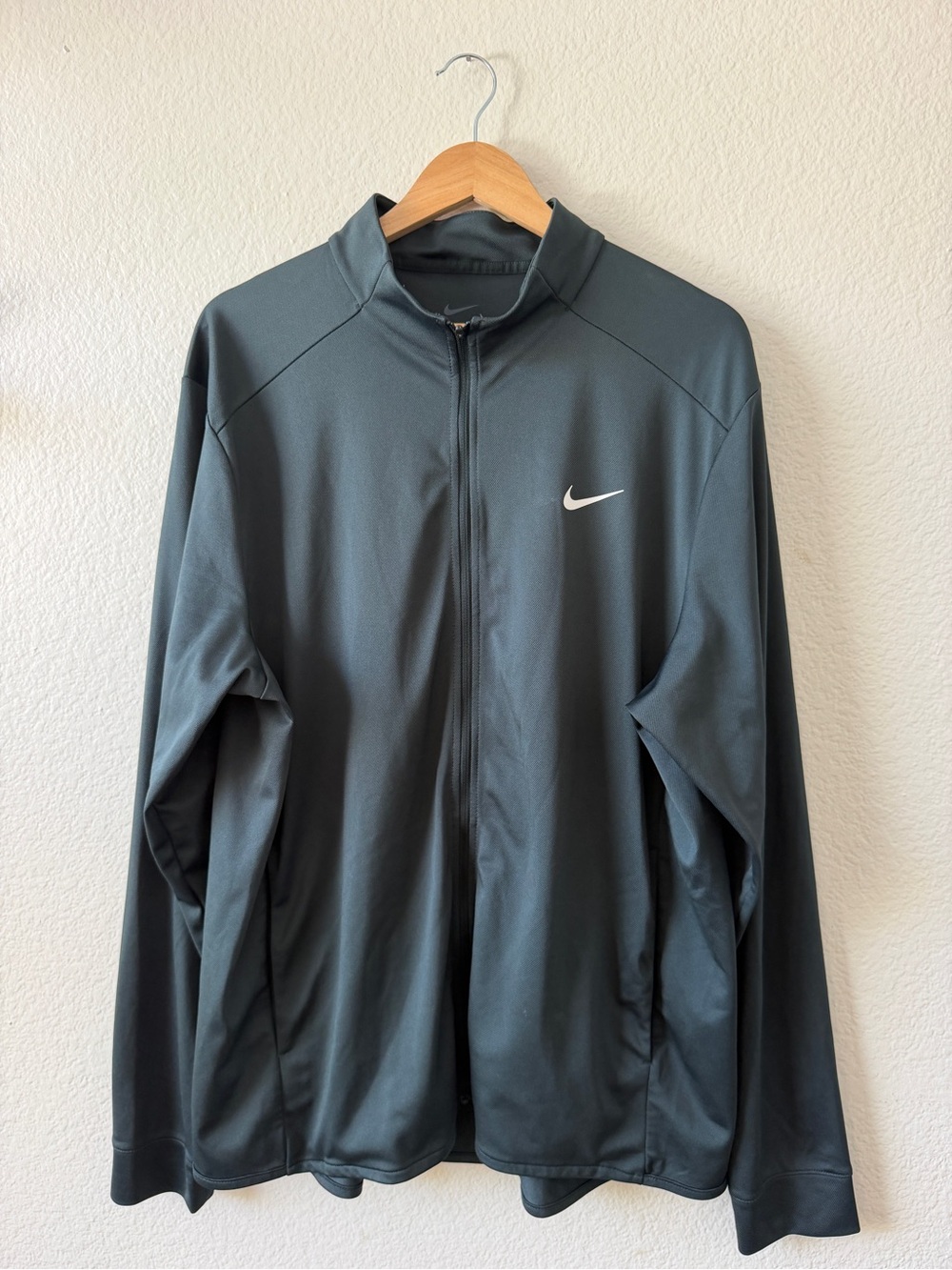 Nike Dri-FIT Full Zip Track Jacket Gray Men’s XL